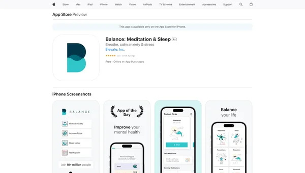 Balance: Meditation & Health