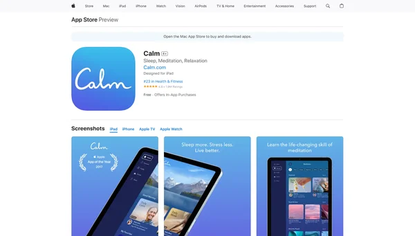 Calm - Sleep, Meditate, Relax