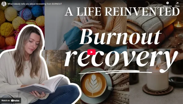 What nobody tells you about recovering from BURNOUT